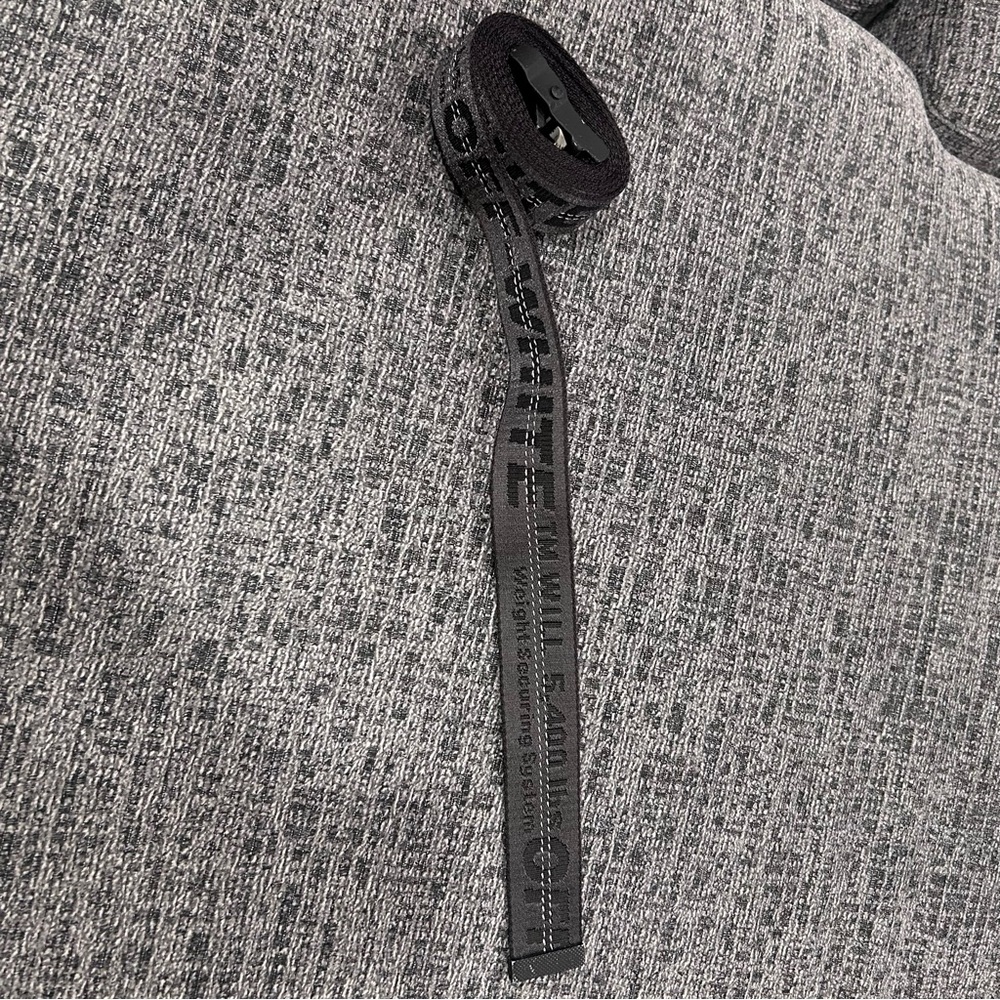 Off-White Black Industrial Belt